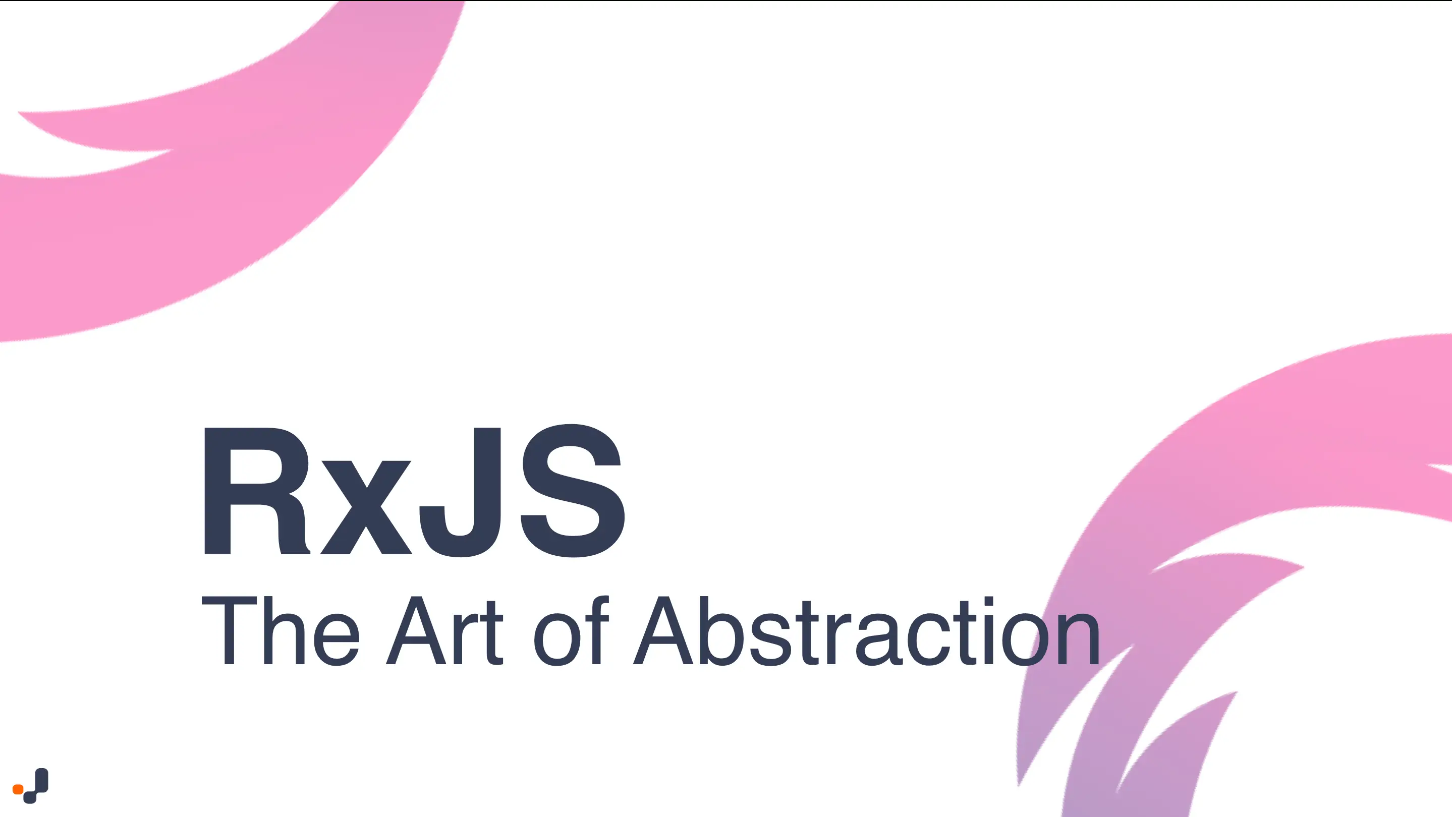 RxJS - The Art of Abstraction cover